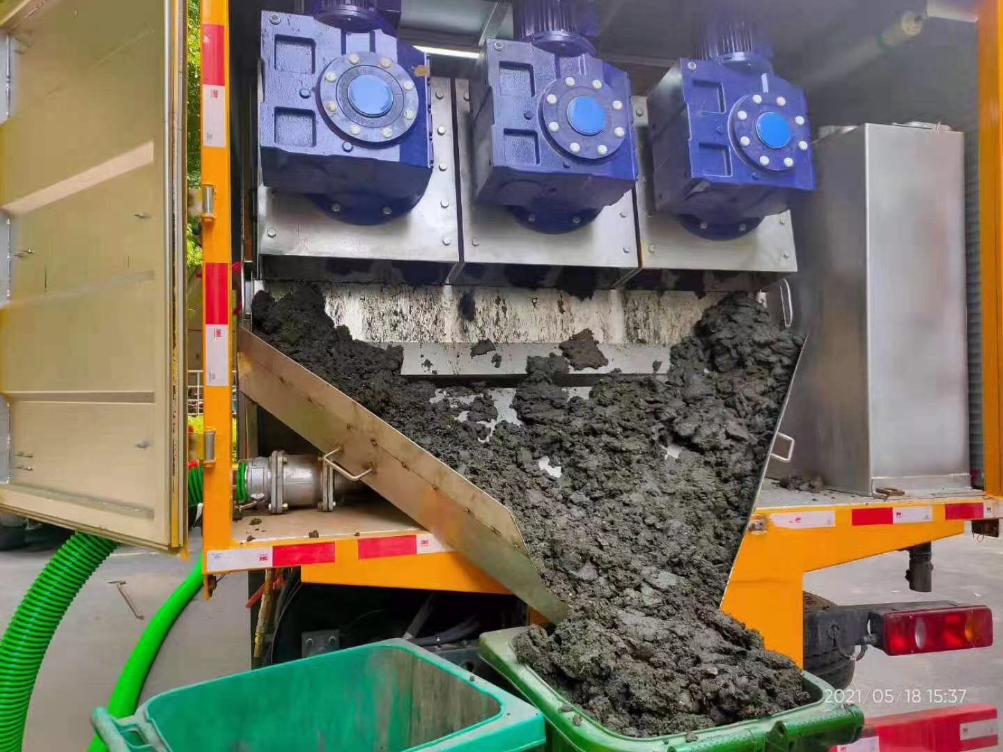 景德镇化粪池清掏城市维护站-泥浆净化干湿分离处理